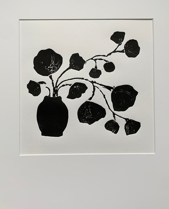 Vase 1 in Black, Square Image 2