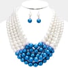 Pretty In Pearls Necklace & Earring Set