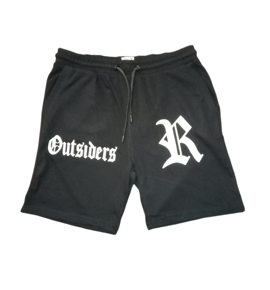 Image of Rebel Outsiders " Black "  Shorts 