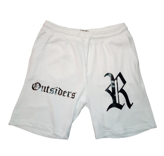 Image of Rebel Outsiders " White " Shorts 