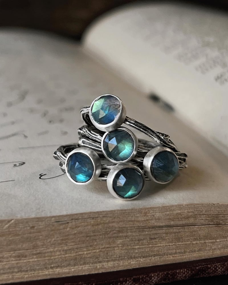 Image of Labradorite Forest Ring size 5.5