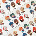 Genshin Impact Clear Sticker Sheet Vol. 1