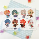 Genshin Impact Clear Sticker Sheet Vol. 1