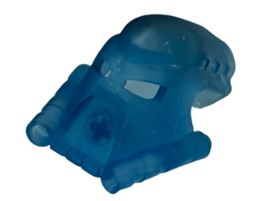 Image of Bionicle Kanohi Mask of Psychometry by Galva (Resin-printed, Trans-Opal-Blue)
