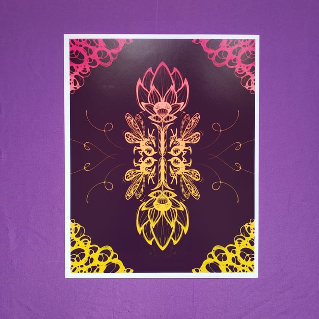 Sweet Buzz - 8"x10" Print