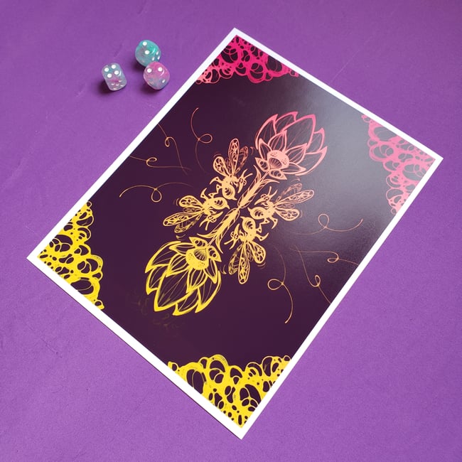 Sweet Buzz - 8"x10" Print