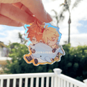 TaruSora Childe Aether Holo Acrylic Charm 