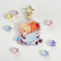 TaruSora Childe Aether Holo Acrylic Charm 