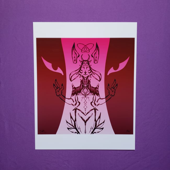 The All Hearing - 8"x10" Print