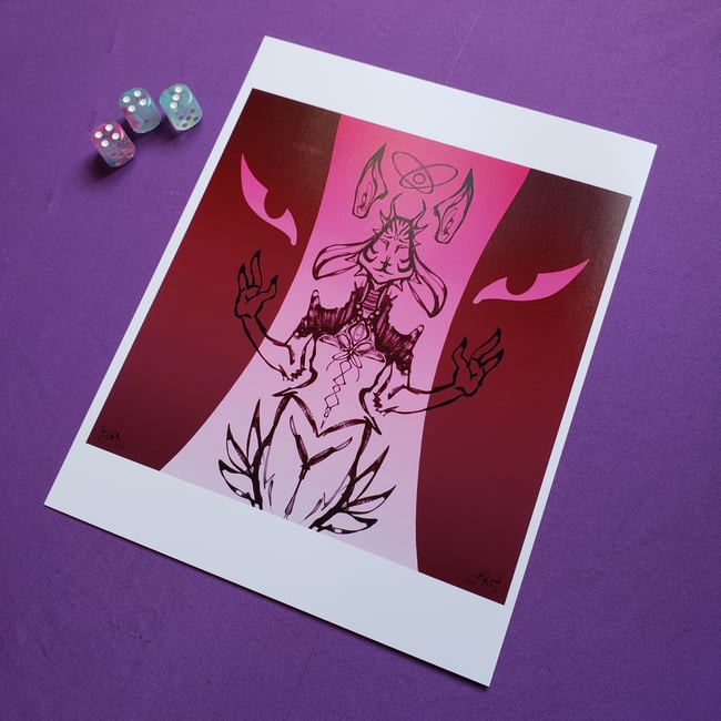 The All Hearing - 8"x10" Print