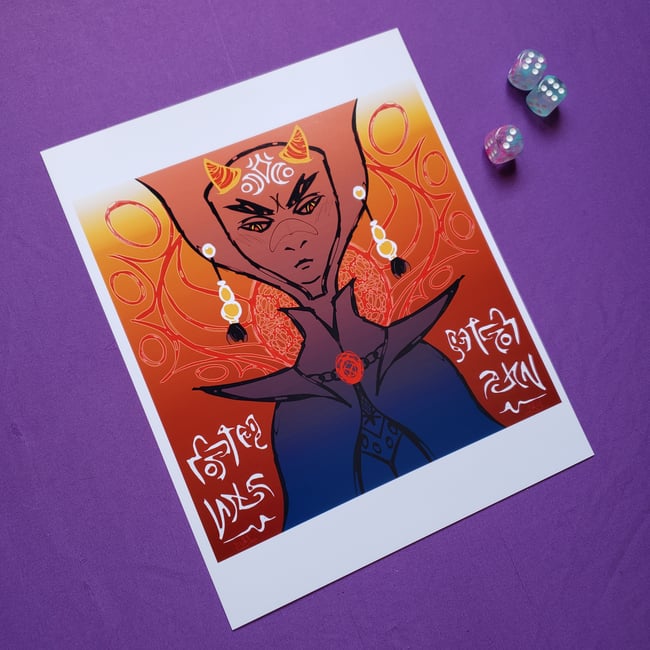 Royal Diviner - 8"x10" Print