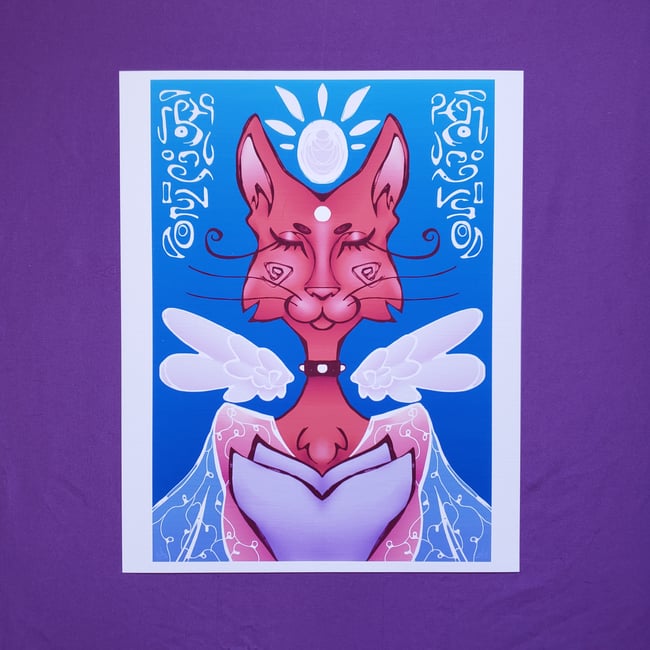 Feline Fae - 8"x10" Print