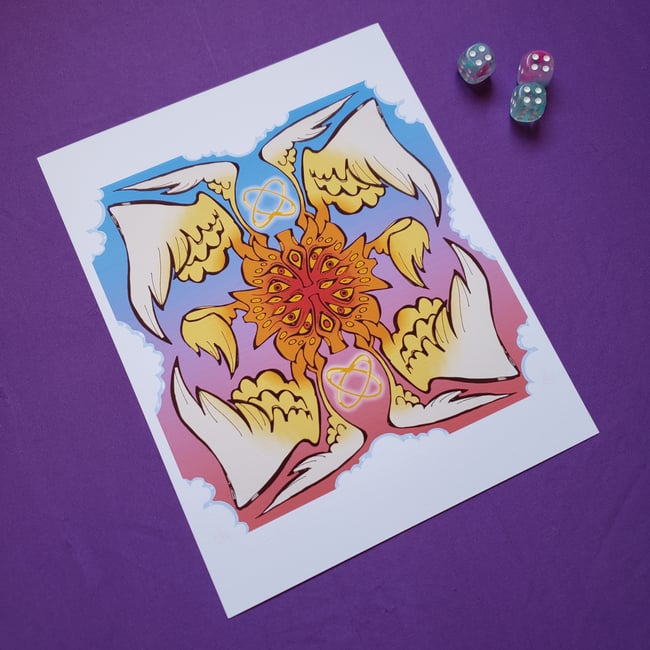 Seraphim - 8"x10" Print