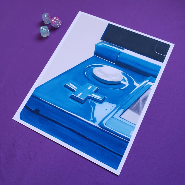 3DS Still Life - 8"x10" Print