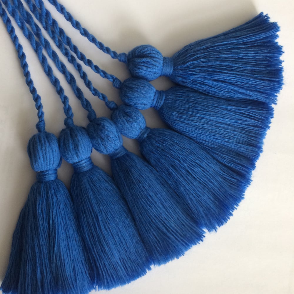 Image of Cotton Tassels 11cm, other see colours
