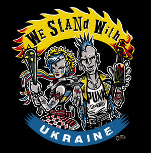 Image of Punks for Ukraine Unisex Sweatshirt