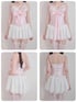 Luna dress - Satin pink (2 bows option) Image 5