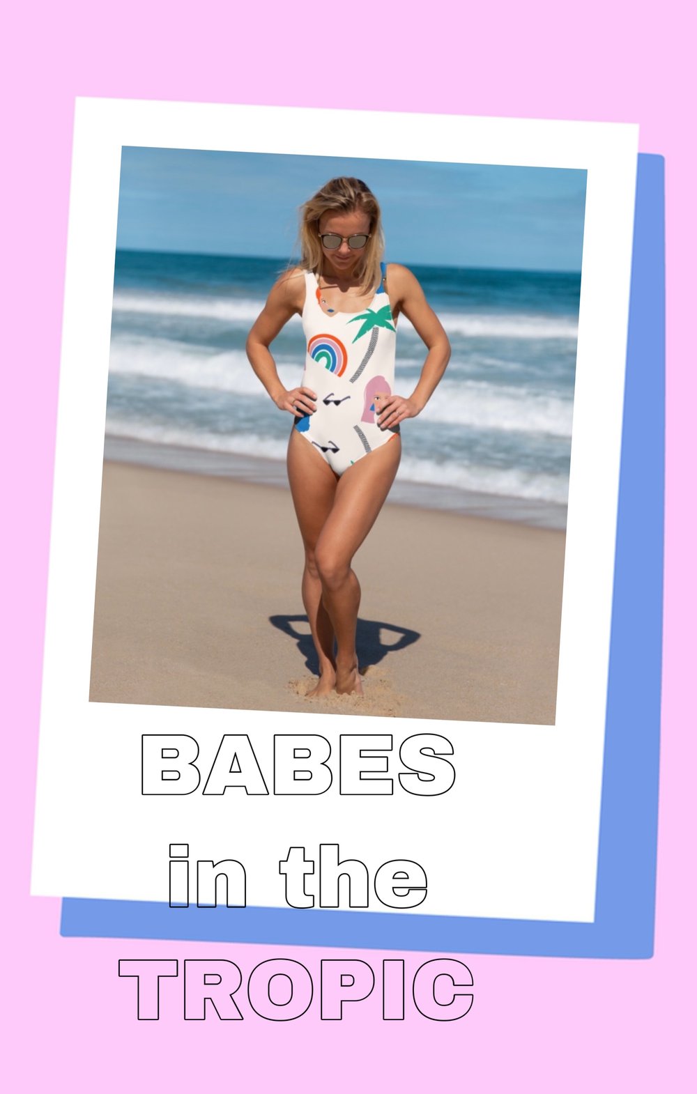 Image of Babes in the Tropic One-piece Swim