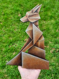 Image 4 of "Still" original painted woodcut