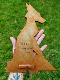 Image 5 of "Still" original painted woodcut