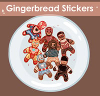 Image 1 of Gingerbread Stickers