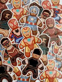 Image 2 of Gingerbread Stickers