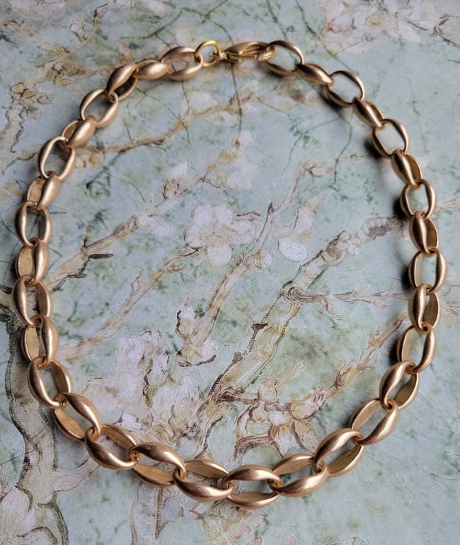 Chunky Gold Chain Necklace