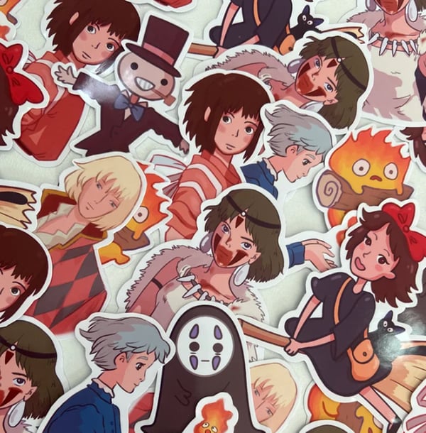 Image of Ghibli stickers