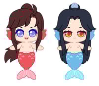 Image 1 of WangXian mermaids plush doll set 