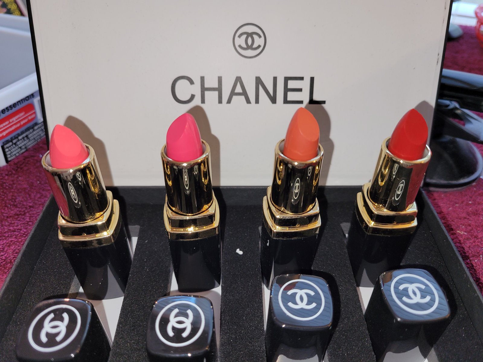 chanel lipstick set of 4