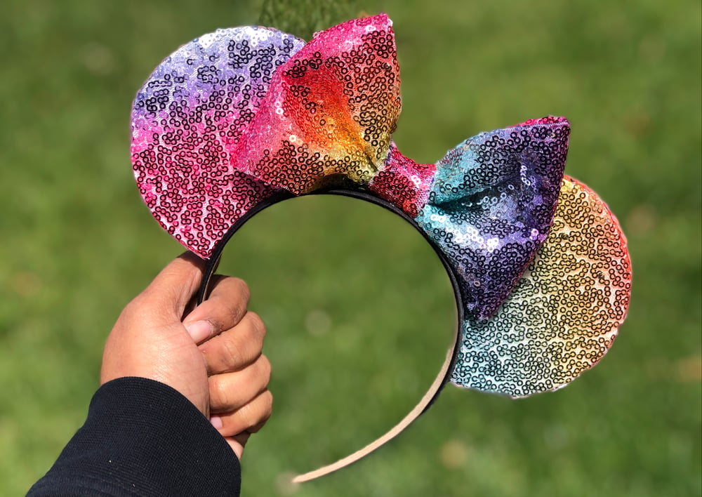 Image of Sequin world of color mouse ears 