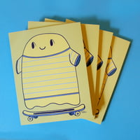 Image 1 of Skater Ghost Notepad