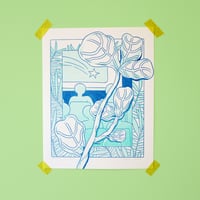 My Plants Know I'm Their Dad Riso Print