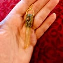Golden Healer Handmade Pendant