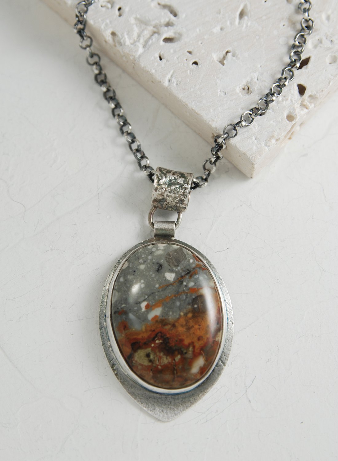 Rocky Butte top Jasper Necklace