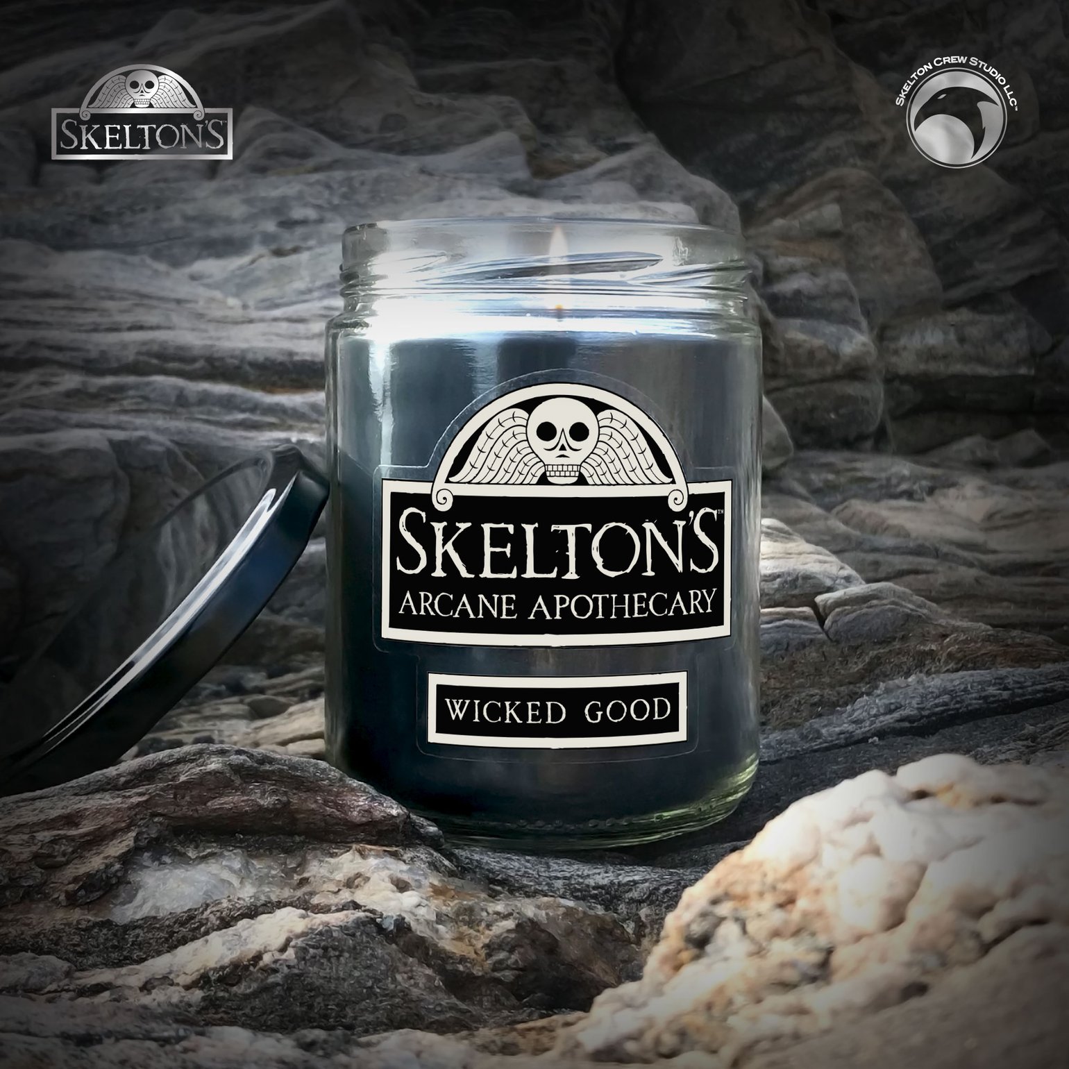 Image of Skelton's Arcane Apothecary: Wicked Good candle! FREE U.S. SHIPPING!