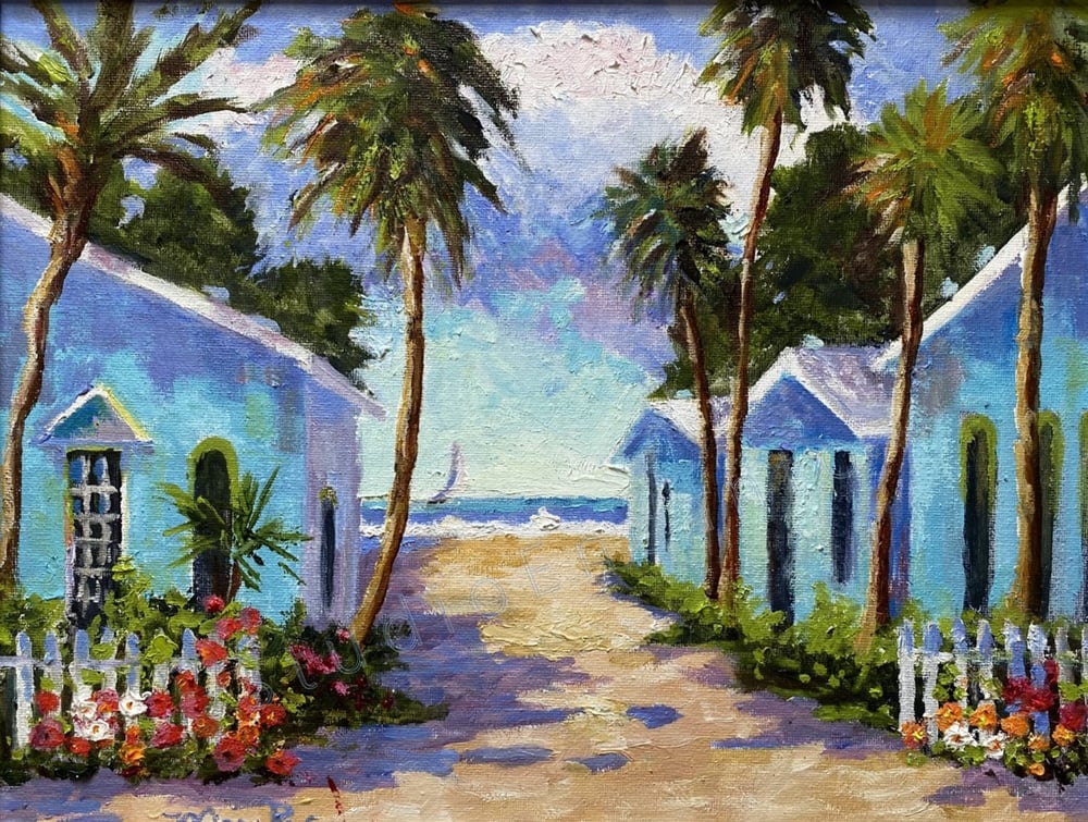 Image of Blue Heron Cottages by Mary Rose Holmes