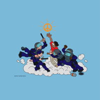 Image 2 of Reach Peace T Shirt V2 OG