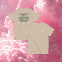 Image 5 of Biblical Baddie Apparel ® : Serve God, Serve Looks Tee Collection