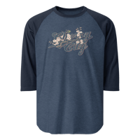 Image 2 of Cherry City 3/4 sleeve raglan shirt