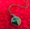 Malachite Pyramid Pendant