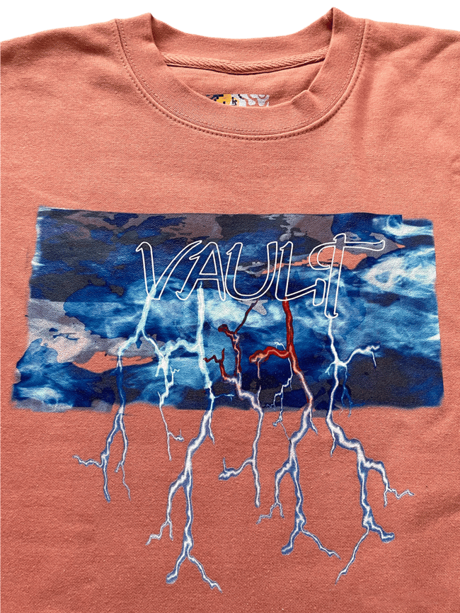 "Calm Before the Storm"  Fleece Sweatshirt - Dusty Rose