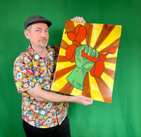 Balloon Blast "Raise The Bar" 18x24 inch Poster