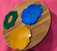 Image 2 of Resin Geode Coasters