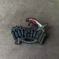 Image 2 of WRAITH - BLOOD ON EDGE OFFICIAL ENAMEL PIN