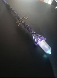 Image 2 of Aura quartz crystal wand