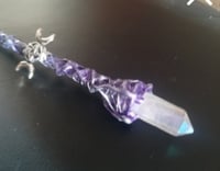 Image 3 of Aura quartz crystal wand