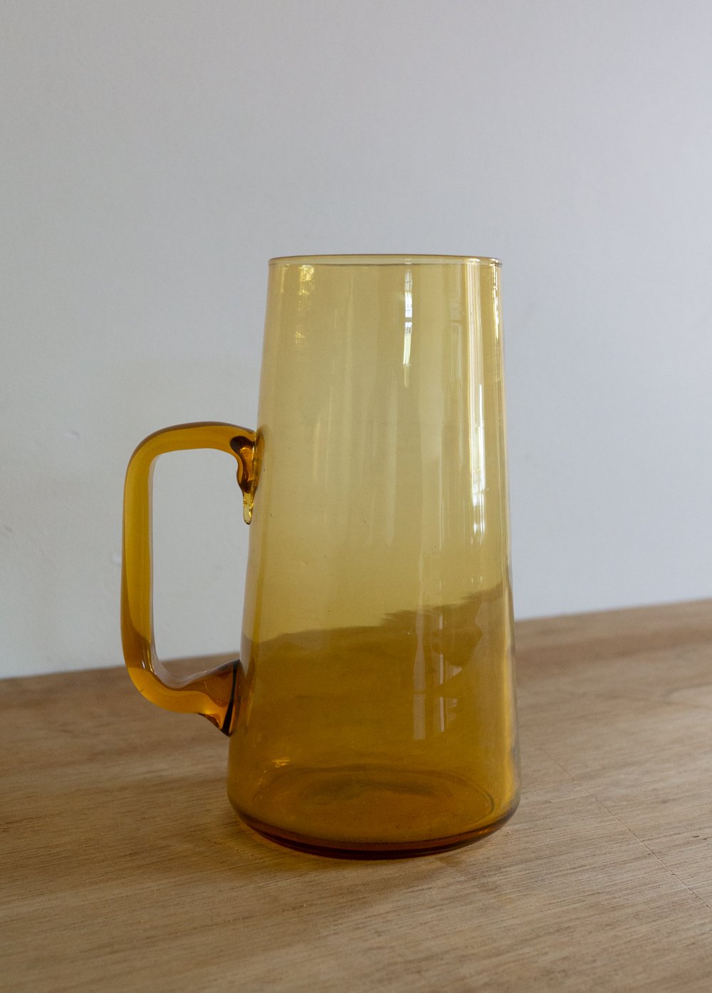 Image of amber pitcher