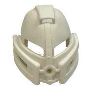 Image 5 of Bionicle Champion Kanohi Kakama by Galva (FDM Plastic-printed, White)