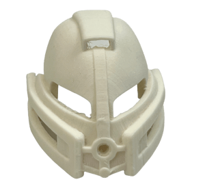 Image of Bionicle Champion Kanohi Kakama by Galva (FDM Plastic-printed, White)